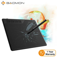 GAOMON S620 6.5 x 4 Inches Digital Tablet Anime, Graphic Tablet for Drawing &amp;Playing OSU with 8192 Levels Battery-Free Pen