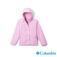 【Columbia 哥倫比亞】女童款-Arcadia™防水外套-粉紅(URG21220PK/IS)