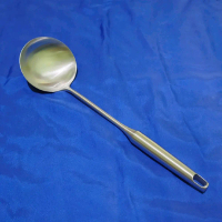 IRUS SOP STAINLESS STEEL TEBAL (panjang 36.8cm lebar 10cm) TERMURAH / IRUS SOUP TEBAL STAINLESS TEBA