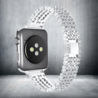 Diamond Strap For Apple Watch band series 4 44mm 40mm Luxury Stylish Crystal iWatch 5 4 3 2 42mm/38mm wristband bracelet