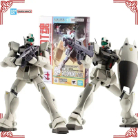ในสต็อกของแท้ Bandai Gundam Model Kit Robot Spirits RGM-79G GM Command Guineapig Team อะนิเมะแอ็คชั่