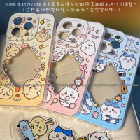 Kawaii Anime Chiikawa Iphone Case Iphone 15 14 13 Mini Pro Max Plus Cartoon Chiikawa Usagi Hachiware Phone Case Creative Gifts