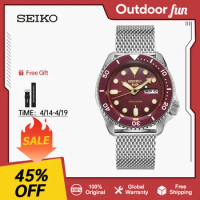 Seiko 5 Automatic Mechanical Watch For Men Sport 10Bar Waterproof Luminous japan Watchs
