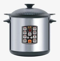 Goldenwell 金樂 - 6公升黑晶陶瓷御品鍋 （25年新款）GBC-125SE｜廣東話語音功能｜電子湯煲｜電湯煲｜燉湯｜陶瓷鍋｜煲湯｜燜煮煲｜燉品｜多功能電子煲