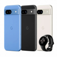【Google】Pixel 8a 6.1吋 5G(8G/128G/Google Tensor G3/6400萬像素/AI手機)(Pixel Watch 2組)