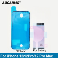 Aocarmo LCD Display Screen Waterproof Adhesive Battery Sticker Glue Tape For iPhone 12 12Pro 12 Pro Max