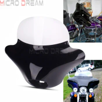 Front Outer Batwing Fairing Head Lamp Front Mask Cowl for Harley Dyna XL Sportster FortyEight Fat Bob Low Rider Softail Touring