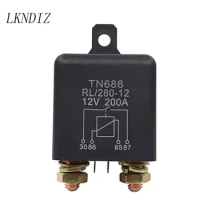 12V/24V 200A Truck Car Motor Automotive Relay 1.8W 4.8W Continuous Type Automotive Modular Relay