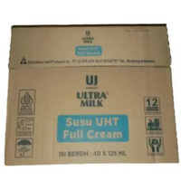 Ultra Milk UHT Full Cream 125Ml Dus, Ultra Milk UHT Stroberi 125Ml Dus, Ultra Milk UHT Cokelat 125Ml