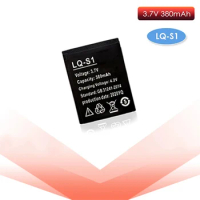 LQ-S1 rechargeable battery 380mAh Smart Watch Battery for smart watch fashion meter QW09 DZ09 W8 A1 V8 X6 lithium batteries