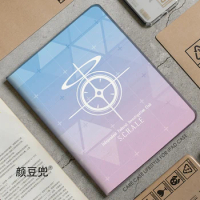 Blue Archive Anime schale For Samsung Galaxy Tab S9 Lite 8.7 2021 Case SM-T220/T225 Tri-fold stand Cover Galaxy Tab S6 lite A8
