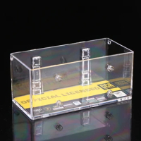 Acrylic Transparent Display Case Fit For 1:64 Mini Size Dust Proof Clear Box Cabinet 1/64 Action Figures Display Box