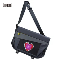 Divoom Sling Bag-V Customizable Pixel Art Speaker Bag Fashion Design Waterproof Mens and Women's Messenger Bag New Year Gift