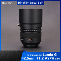 Lumix 42.5 F1.2 Ống kính Decal skins bọc bìa cho Panasonic Leica DG nocticron 42.5mm F1.2 ASPH cao cấp Sticker