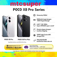 POCO X8 PROMAX 12/256 | 12/512 Garansi Resmi 12/256 black