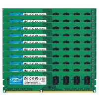 50 pieces DDR3 4GB 8GB 16GB Desktop Ram 1066 1333 1600 MHZ 1.5V PC3 8500 10600 12800 UDIMM Memoria Ddr3