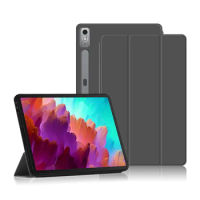 Case For Lenovo Xiaoxin Pad Pro 12.7 Inch 2023 Tablet PU Flip Stand Cover for Xiaoxin Pad Pro 12.7" TB371FC TB-371FC Funda Cases
