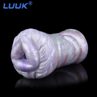 LUUK New Animal Dragon Big Mouth Masturbator For Men Soft Silicone Realistic Vagina Penis Stimulate Pocket Pussy Sexy Adult Toys