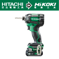 日立HiKOKI 12V無刷衝擊起子機 WH12DCA，鋰電池4Ah，170Nm扭力，多功能腰掛式保護套