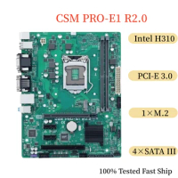 For ASUS CSM PRO-E1 R2.0 Motherboard LGA 1151 DDR4 Support 8/9th CPU uATX Mainboard 100% Tested Fast Ship
