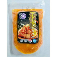 冷凍解凍即食黃金飛魚卵泡菜【每包250公克】《大欣亨》B244016