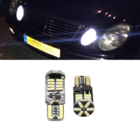 2x T10 194 168 W5W LED Bulb Sidelight No Error For Mercedes Benz W202 W220 W124 W211 W222 X204 W164 W204 W203 W210 Parking Light