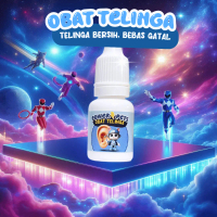 OBAT TETES TELINGA UNTUK KUCING & ANJING 10ML EFEKTIF MEMBASMI EARMITES/MENGOBATI INFEKSI
