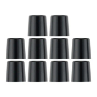 10 Pcs Golf Ferrules Black Plastic Fit For 0.350 Tip Driver and Fairway Wood Shaft Golf Replacement Parts 8.9*13*12.7mm