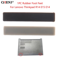 1pc Laptop Bottom Base Cover Rubber Foot Feet For Lenovo Thinkpad R14 E15 E14 Laptop Replacement Repair Parts