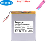 New Battery For Sony ZX2 Player Accumulator 3.7V 1860mAh Replacement Batterie 3-wire+tools