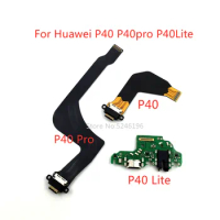 1pcs Original USB Charging Port Charger Base Connector Soft Cable For Huawei P40 Pro P40pro P40 Lite P40Lite Replace Part