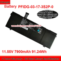 Battery PFIDG-03-17-3S2P-0 for Getac NBT-PF5MN2G-I7 PCSPECIALIST FUSION IV VYPER SERIES 11.55V 7900mAh 91.24Wh