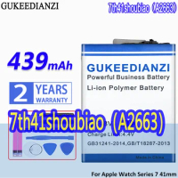 High Capacity GUKEEDIANZI Battery 7th 439mAh For Apple Watch Series 7 S7 series7 41mm A2663