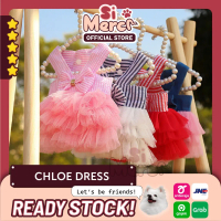 Baju Anjing Kucing Korea Dress Anjing Premium - Chloe Dress