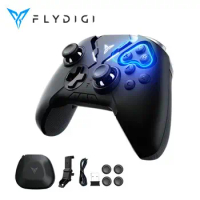 Flydigi Apex Series 2 Bluetooth Pubg Mobile MOBA Wireless Game Controller With Phone Holder Gamepad for PC Android Tablet Gifts
