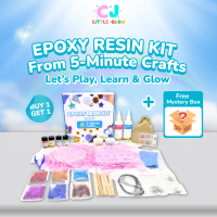 Mainan Edukasin Anak Kit Resin Epoxy dari 5 Minute Crafts untuk Membuat Karya Resin - Toys