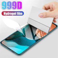 20D Full Cover Hydrogel Film for LG Velvet V40 V30 Plus ThinQ Screen Protector for LG Q60 K50S K50 Protective Film (Not Glass)