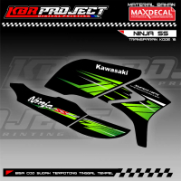 Striping NINJA SS Variasi TRANSPARAN Hologram Kode 16 BAHAN MAXDECAL SUDAH TERPOTONG Motorcycle