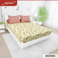MYLOVE Sprei My Love Queen Fitted 160x200 Sprei Queen My Love No 2 Keisha