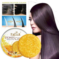 Hair Shampoo Bar Organic Honey Solid Shampoo Bar Anti Hair Loss Shampoo For Hair Growth Nourishes Repairs And Restores Gray