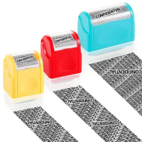 Plastic Confidential Stamp Identity Protection Roller Stamps Express Privacy Data Guard Information Identity Address Blocker