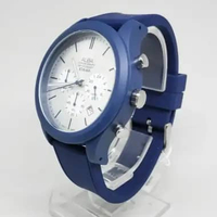 Jam Tangan Alba Pria AT3G29 Biru Silver Original Garansi Resmi