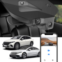 Dash Camera for Mercedes-Benz EQS Sedan and SUV 2023 2024, FITCAMX 4K UHD Integrated Black Box Dashcam for Benz