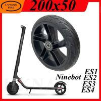 8 Inch 200x50 Wheel Solid Tire For Xiaomi Ninebot Segway ES1 ES2 ES3 ES4 Electric Scooter Rear Wheel