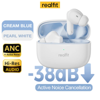 Tai nghe Bluetooth Realfit F3 ANC khử tiếng ồn chủ động ENC cuộc gọi HIFI stereo âm trầm tuyệt vời t
