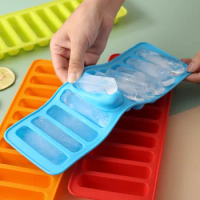 Summer Silicone Ice Cube Tray Mold Fits for Water Bottle Ice Cream Popsicle Making Mould Ice Ball Maker Kitchen Accessories