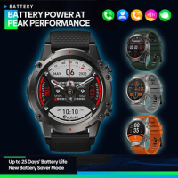 Zeblaze VIBE 7 Lite Smart Watch 1.47-inch IPS Display Smartwatch Sport Modes Health Monitor Bluetooth-compatible Voice Calling