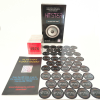 Jumbo Hitster Music Party Card Game Fun 308 Iconic Popular Music Games