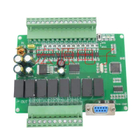 PLC industrial control board controller domestic board FX1N-20MR programmable simple plc controller bare board