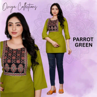 KURTI สั้น อินเทรนด์ และ สวย (เฉพาะท็อปเท่านั้น)